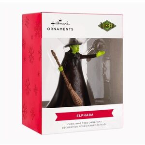 Hallmark Wicked Elphaba Christmas Ornament